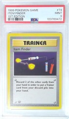 V1971: 1999: Item Finder: 74/102: 1ST Edition: Game: PSA: 9: MINT: 103769472
